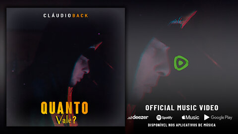 Cláudio Back - Quanto Vale ? how much ? ( Official Music Video ) 4k