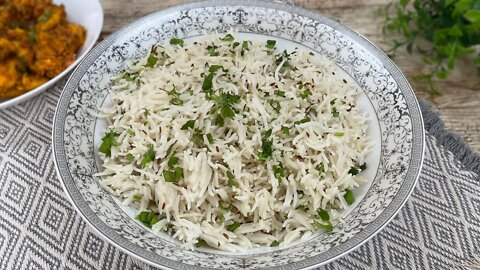 How To Make Jeera Rice Recipe • Cumin Rice Recipe • How To Make Rice • Basmati Rice • Boiled Rice
