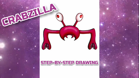 GRABZILLA step-by-step drawing. WE DRAW IT OURSELVES.