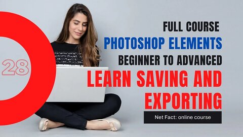 How to Learn Saving and Exporting Photoshop Elements