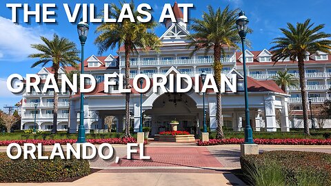 Villas at Grand Floridian Resort Grounds Walking Tour | Walt Disney World | 4K |