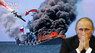 3 MINUTES AGO! Putin Was Shocked By This News! Russia's Ship in the Black Sea Blown Up!