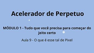 MÓDULO 1 - Aula 9 - O que é esse tal de Pixel