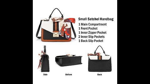 SCARLETON Handbags for Women, Purses for Women, Crossbody Bags for Women, Top Handle Shoulder B...