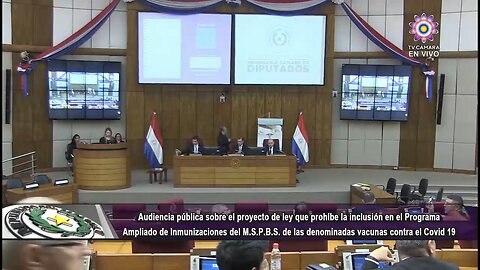 CONGRESO DE PARAGUAY (1/4/24) EXPONIENDO LA TOXICIDAD DE LAS SEUDO “VACUNAS” COVID