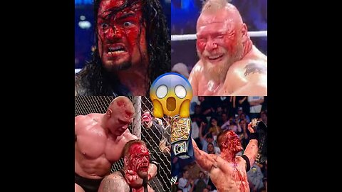 2023 WWE Top 100 OMG! Moments. WWE most blood match ever. #WWE
