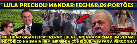 URGENTE “LULA MANDOU FECHAR PORTÕES PARA EVITAR VEXAME NA BAHIA” PETISTA DIZ NÃO A MARCHA PARA JESUS