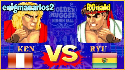 Street Fighter II': Champion Edition (enigmacarlos2 Vs. R0nald) [Peru Vs. Bolivia]