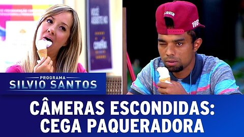 Cega Paqueradora (Blind Prank) - Câmeras Escondidas