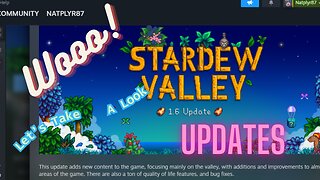 Stardew Valley finally got an update