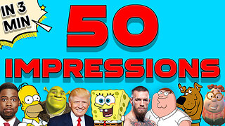 50 IMPRESSIONS IN 3 MINUTES!