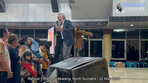Revival FIRE in Sidikalang, North Sumatra - Dylan Oakley, 22 May 2024