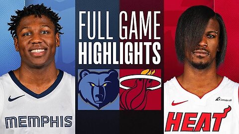 Game Recap: Heat vs Grizzlies 96 - 105