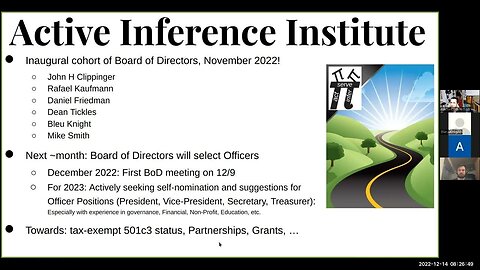 Active Inference Institute ~ 2022 Quarterly Roundtable #4