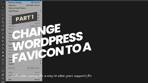 Change WordPress Favicon to a Badge and Show Your Support for Change!