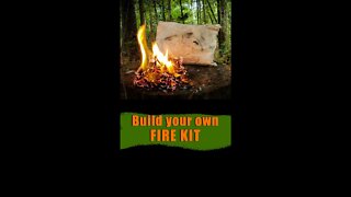 Home-made Fire Kit for survival | Bushcraft | Camping