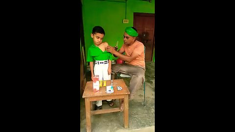 aaaaa 💉💉💉💉 injection ka daar 😢🤪 #shorts #shortvideo #viral #funny #comedy #shots