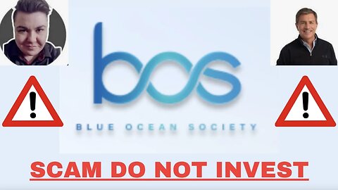 Blue Ocean Society Scam | Ellis Botman and Ken Shuler ( DO NOT INVEST )