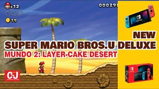 New Super Mario Bros U. Deluxe - Mundo 2 (Nintendo Switch)