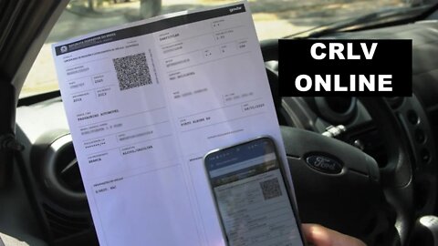 Como imprimir documento do veículo (CRLV online)