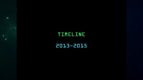 Timeline - 2013-2015 (The "Alien Interview" Video Analysis 2013/2014/2015)