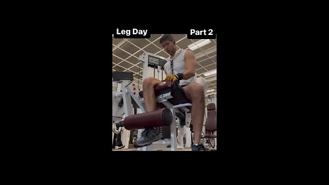 Gym Workout - Leg Day #2