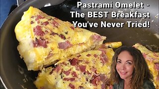 Pastrami Omelet - The BEST Breakfast You've Never Tried!