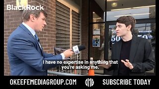 James O'Keefe Confronts BlackRock Recruiter in The Bronx