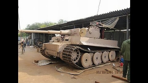 Scratch-built Tiger 1 Replica. Incredible detail. Not T-34 based. Russian-built