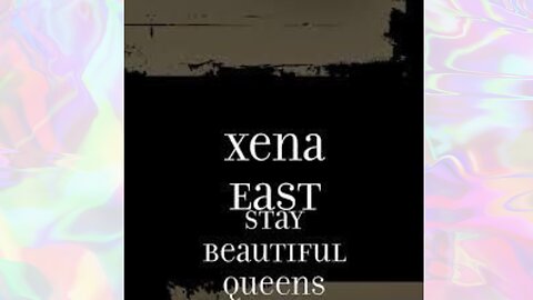 Xena East - Can’t You See (Audio)