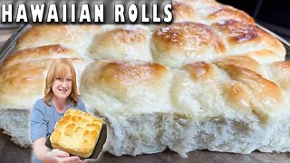 Sweet & Fluffy Homemade HAWAIIAN ROLLS Recipe | Best Homemade Rolls