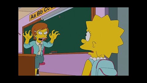 The Simpsons - My teacher is a witch !