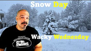 The Morning Knight LIVE! No. 974 - SNOW DAY!!! Wacky Wednesday