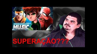 REACT Rap do Ben 10, Homem-Aranha e Invencível - A ESCOLHA NÃO É SUA IRON MASTER - MELHOR DO MUNDO