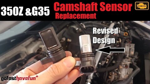 Nissan 350Z & Infiniti G35 Camshaft Position Sensor Replacement (VQ35DE & REVup) | AnthonyJ350