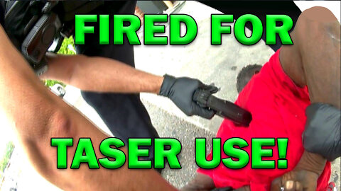 Fired Officer Drive Stunned Panhandler With Taser On Video! LEO Round Table S07E05c