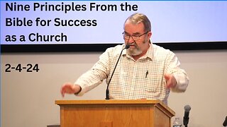 Nine Principles From the Bible For Success as a Church