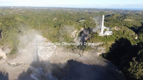 Footage of Arecibo Observatory collapse