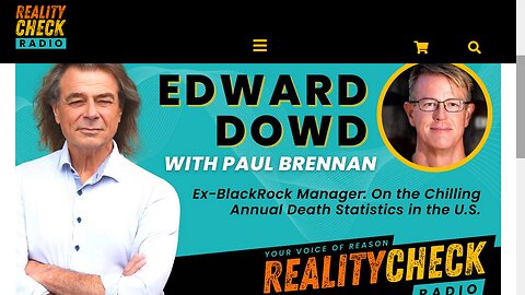 Ed Dowd on Reality Check Radio 22 June 2023