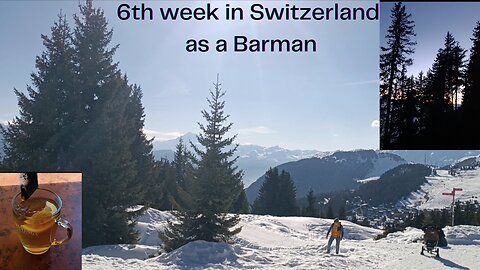 6th week in Switzerland as a Barman