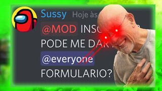 Pessoas que imploram pra ser Mod do Discord... REACT