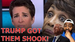 Maxine Waters & MSNBC PANIC Over Trump Calling 'Domestic Terrorists' To Protest If He Is Arrested