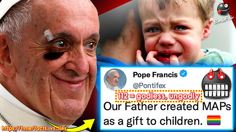 Pope Franciscus 👺 Lucifericus Urges Pride Organizers To Be Inclusive of 'Pedosexuals'