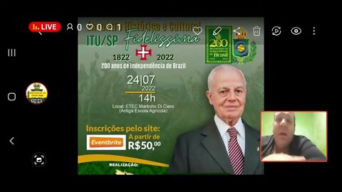 Live : Dom Luiz hospitalizado