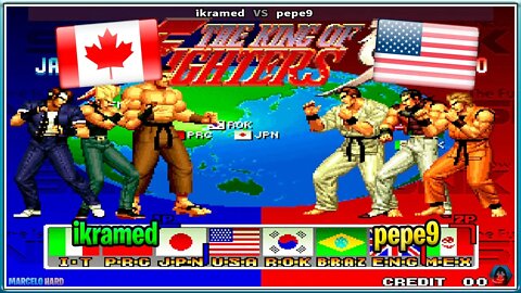 The King of Fighters '94 (ikramed Vs. pepe9) [Canada Vs. U.S.A]