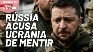 Rússia acusa Ucrânia de inventar massacre em Bucha | Momentos do Reunião de Pauta