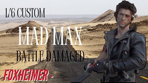 1/6 Mad Max The Road Warrior action figure custom head sculpt Mel Gibson Battle Damaged 0 SOLD