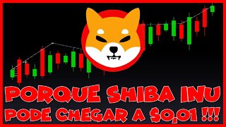 PORQUE SHIBA INU PODE CHEGAR A $0,01 !!!