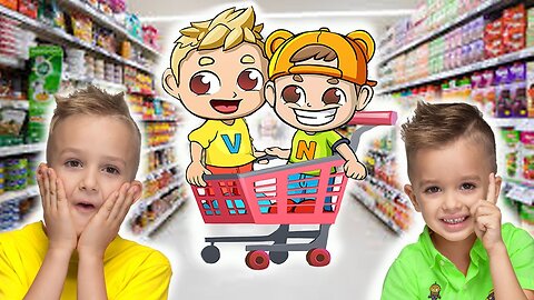 Vlad and niki supermarket story for kids