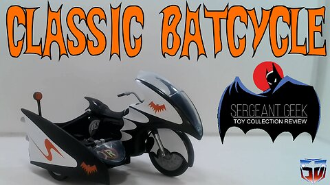 Toy Review Batman Classic TV Series Batcycle with side car